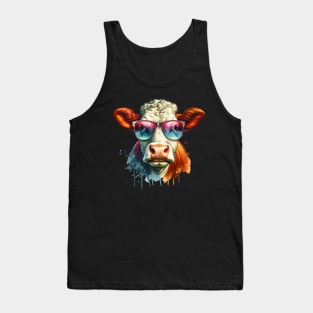 Hereford Cow Tank Top